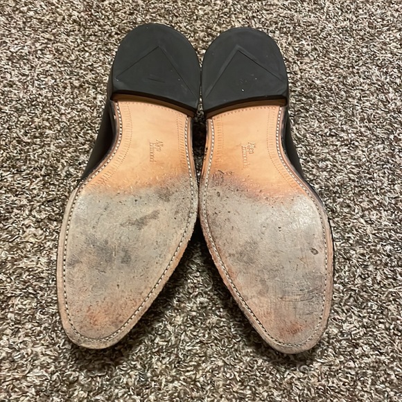 ‼️SOLD‼️Allen Edmonds Grayson Black Shoes 12D - Picture 2 of 4